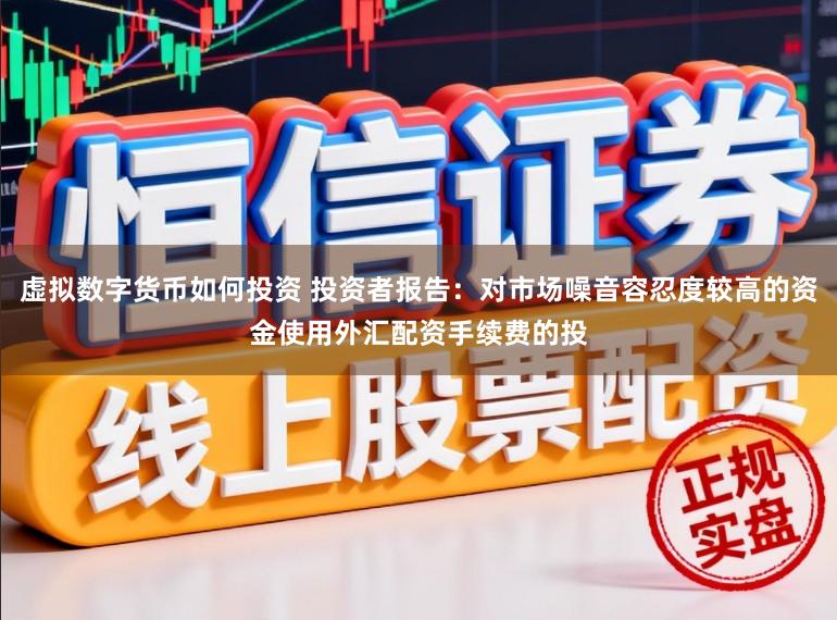 虚拟数字货币如何投资 投资者报告：对市场噪音容忍度较高的资金使用外汇配资手续费的投