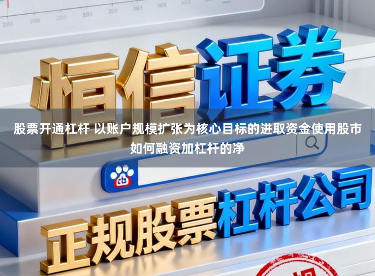 股票开通杠杆 以账户规模扩张为核心目标的进取资金使用股市如何融资加杠杆的净